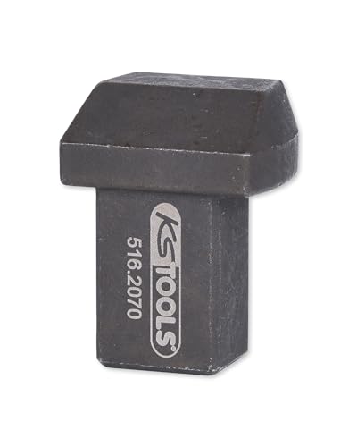 KS Tools Einsteck-Anschweißstück 14x18mm 516.2070 14mm I Anschweißstück mit Stiftsicherung I Brüniert I Spezialwerkzeug für Drehmomentschlüssel von KS Tools