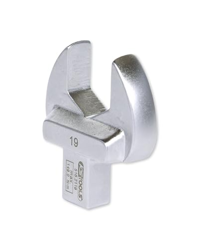 KS Tools Einsteck-Maulschlüssel 9x12mm 516.2119 19mm I Maulschlüssel mit Stiftsicherung I Verchromt I Sechskant Spezialwerkzeug I Für Drehmomentschlüssel KS Tools Einsteck-Maulschlüssel 9x12mm 516.2119 19mm I Maulschlüssel mit Stiftsicherung I Verchromt I Sechskant Spezialwerkzeug I Für Drehmomentschlüssel von KS Tools