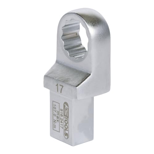 KS Tools 516.2417 14x18mm Einsteck-Ringschlüssel, 17mm von KS Tools