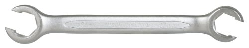 KS Tools 517.0254 CLASSIC Offener Doppel-Ringschlüssel, abgewinkelt, 10x11mm von KS Tools