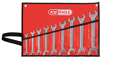 KS Tools 517.1121 Satz 9 Stück metrische Ringschlüsselsatz von KS Tools