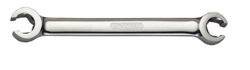 KS Tools 518.0514 CHROMEplus Offener Doppel-Ringschlüssel, abgewinkelt, 10x12mm von KS Tools