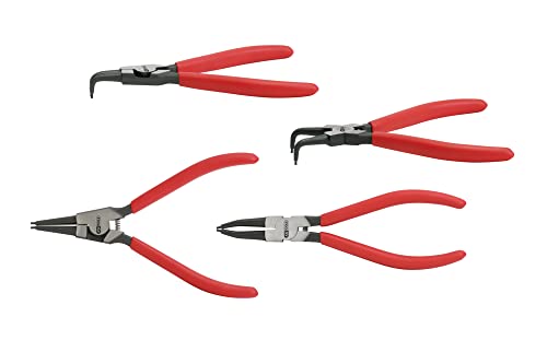 KS Tools 550.2375 4 Zange für Sicherungsringe InteriorExternal Breite: 160 mm von KS Tools