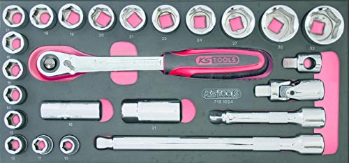 KS Tools 713.1024 Ultimate 24 Modul/Steckdosen Zubehör 1/5,1 cm KS Tools 713.1024 Ultimate 24 Modul/Steckdosen Zubehör 1/5,1 cm von KS Tools