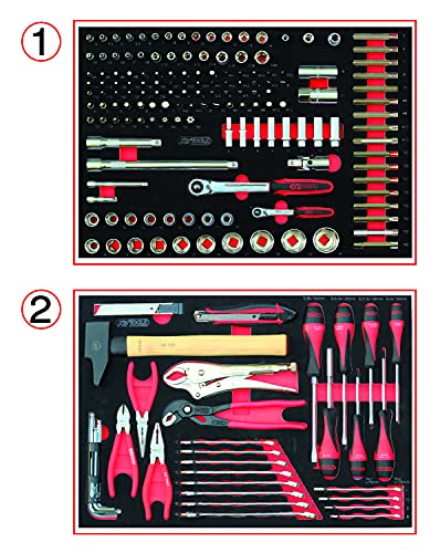 KS Tools 714.0184 Werkzeug-Set für Werkstatt, 184-teilig von KS Tools