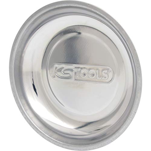 KS Tools 800.0150 Edelstahl Magnet-Teller, 150mm Grau von KS Tools