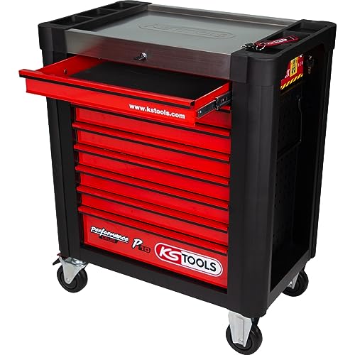 KS Tools 810.7397 PERFORMANCEplus Werkstattwagen P10 mit 8 Schubladen, bestückt mit 397 Werkzeugen in 7 Einlagen für 7 Schubladen KS Tools 810.7397 PERFORMANCEplus Werkstattwagen P10 mit 8 Schubladen, bestückt mit 397 Werkzeugen in 7 Einlagen für 7 Schubladen von KS Tools