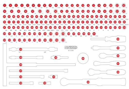 KS Tools 811.0169-97 Leere Schaumstoffeinlage zu 811.0169 KS Tools 811.0169-97 Leere Schaumstoffeinlage zu 811.0169 von KS Tools