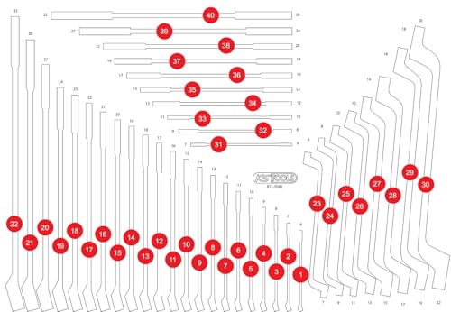 KS Tools 811.1040-97 Leere Schaumstoffeinlage zu 811.1040 von KS Tools