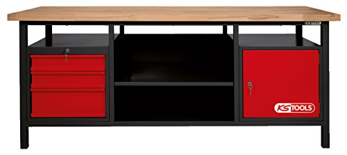 KS Tools 865.0201 XXL-Werkbank mit 3 Schubladen und 1 Tür KS Tools 865.0201 XXL-Werkbank mit 3 Schubladen und 1 Tür von KS Tools