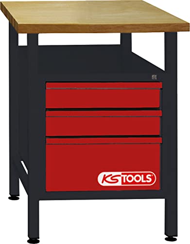 KS Tools 8650010 Werkbank mit 3 Schubladen von KS Tools