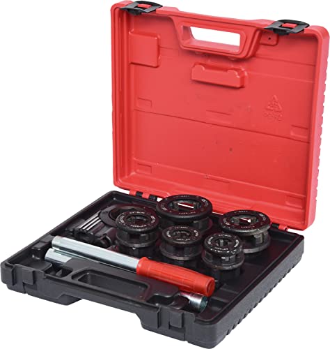 KS Tools 903.3300 Gewinde-Schneidkluppen-Satz 3/8"-1.1/4", 8-tlg von KS Tools