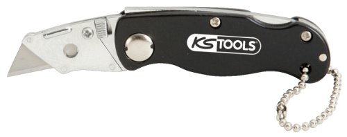 KS Tools 907.2173 Klappmesser mit Gürteltragekette, 97mm von KS Tools