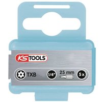 KS Tools 910.2351 9102351 Torx-Bit TB 25 Edelstahl V2A rostfrei C 6.3 5St. von KS Tools