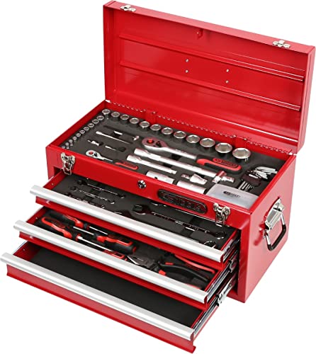 KS Tools 911.0100 1/4"+1/2" Werkzeug-Satz, 100-tlg., Farbe KS Tools 911.0100 1/4"+1/2" Werkzeug-Satz, 100-tlg., Farbe von KS Tools