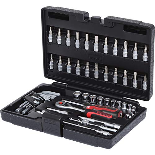 KS Tools 911.0651 KS Tools Superlock Steckschlüsselsatz 1/4"; 61-teilig von KS Tools