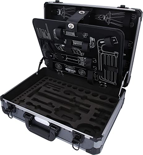 KS Tools 911.0727-99 Aluminium-Leerkoffer (ohne Inhalt) für Universal-Werkzeug-Satz,127tlg. 1/4"+1/2" [ASIN B0071DNUWO] von KS Tools