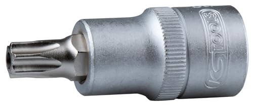 KS Tools 911.1377-E 1/2 Bit-Stecknuss TX mit Bohrung, TB50 von KS Tools