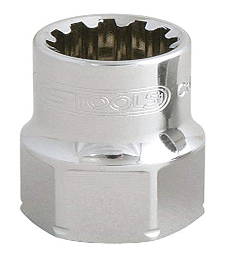 KS Tools 916.4064 19mm TRIPLEplus Durchgangs-Stecknuss, 14mm von KS Tools