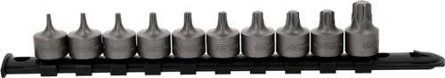 KS Tools 917.4015 3/8" Bit-Stecknuss-Satz Torx, kurz, 10-tlg T10-T55 von KS Tools