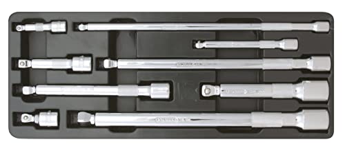 KS Tools 918.0009 1/4"+3/8"+1/2" CHROMEplus Kipp-Verlängerungs-Satz, 9-tlg. KS Tools 918.0009 1/4"+3/8"+1/2" CHROMEplus Kipp-Verlängerungs-Satz, 9-tlg. von KS Tools