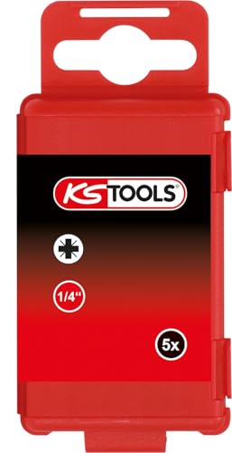 KS Tools 918.3251 1/4" TORSIONpower Bit, 75mm, PZ1, 5er Pack von KS Tools