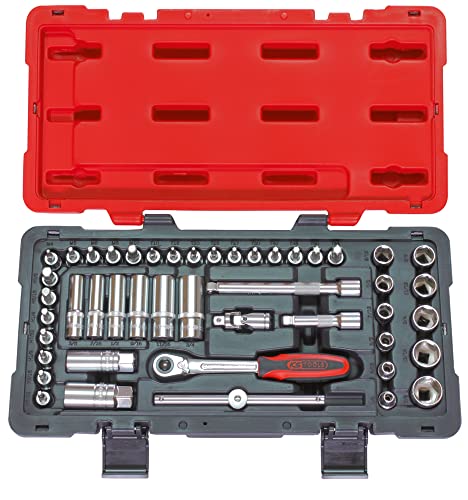 KS Tools Ultimate 922.0646 Steckschlüssel/Zubehör, 3/8 Zoll, 46 Stück von KS Tools