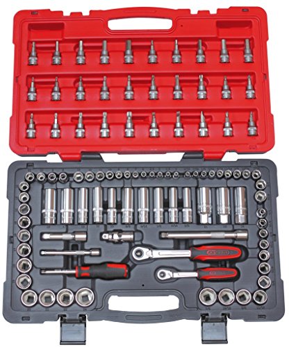 KS Tools 922.0699-1/4" + 3/8" Ultimate® Steckschlüssel- und Zubehör-Set, 99-teilig von KS Tools