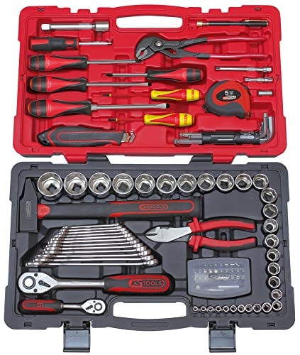 'KS Tools 922.0701 Coffret de 100 Pièces de DOUILLES/Zubehör Ultimate 1/4 – 1/2 " von KS Tools