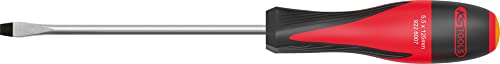 KS Tools 922.6008 – Schraubendreher ULTIMATE® Schlitz, 5,5 mm – L 150 mm – Chrom-Vanadium von KS Tools