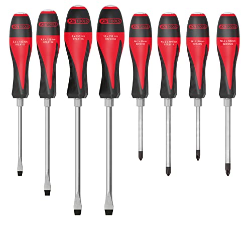 KS Tools 922.6130 ultimatemax Box von 8 Schraubendreher 5,5 bis 10 mm PH/PZ von KS Tools