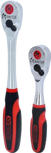 KS Tools 935.0002 Monster Umschaltknarren-Satz, 2-tlg 1/4"+1/2" von KS Tools