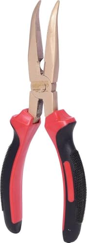 KS Tools 962.0612 BERYLLIUMplus Telefonzange gewinkelt 180 mm von KS Tools