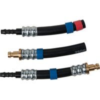 KS Tools Adapter-Satz 3-teilig Ø6,0 mm (hellblau) von KS Tools