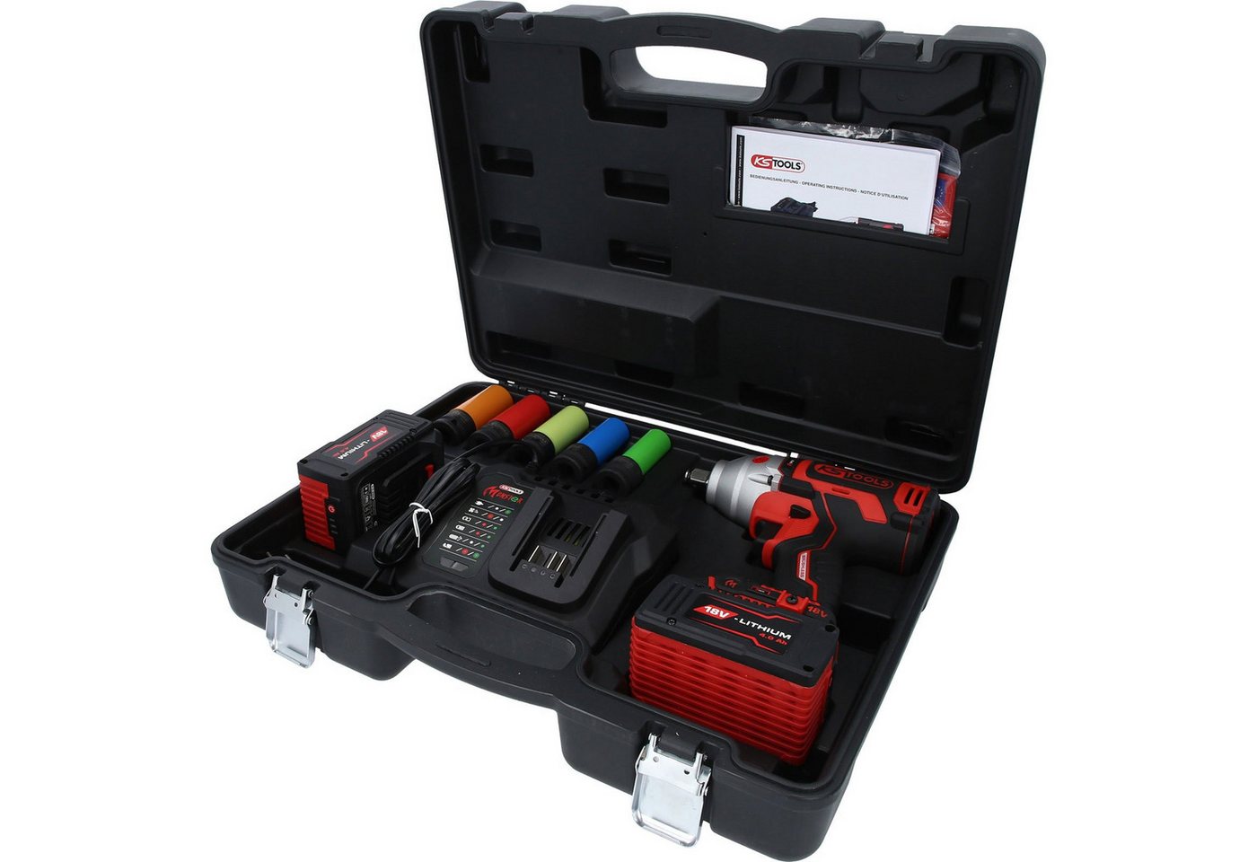 KS Tools Akku-Schlagschrauber KS TOOLS eMONSTER 1/2" Brushless-Akku-Schlag-Schrauber-Satz ... KS Tools Akku-Schlagschrauber KS TOOLS eMONSTER 1/2" Brushless-Akku-Schlag-Schrauber-Satz ... von KS Tools