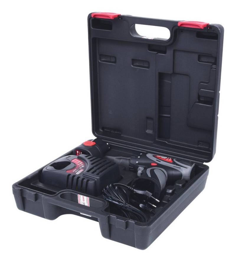 KS Tools Akku-Schrauber, 400 U/min, 24 Nm, 1/4" Bit, 400 U/min 10,8V, mit 1 Akku und 1 Ladegerät von KS Tools