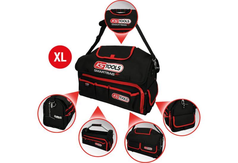 KS Tools Aufbewahrungsbox KS TOOLS SMARTBAG Universal-Werkzeugtasche XL - 850.0325 von KS Tools