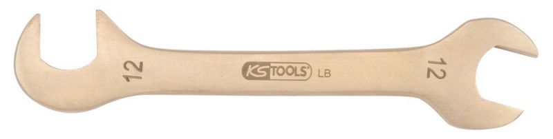 KS Tools BRONZEplus Blech-Doppel-Maulschlüssel klein 12 mm - 963.7128 von KS-Tools