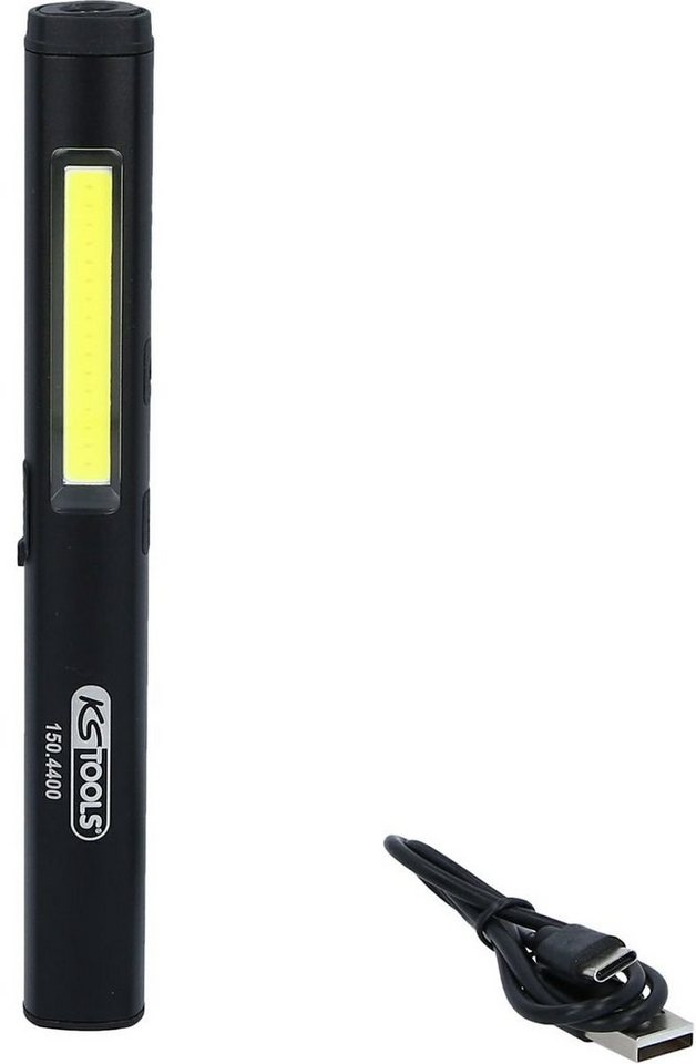 KS Tools Baustrahler LED COB Stripe Inspektionslampe 350 Lumen mit UV-Spot LED und Laserpo KS Tools Baustrahler LED COB Stripe Inspektionslampe 350 Lumen mit UV-Spot LED und Laserpo von KS Tools