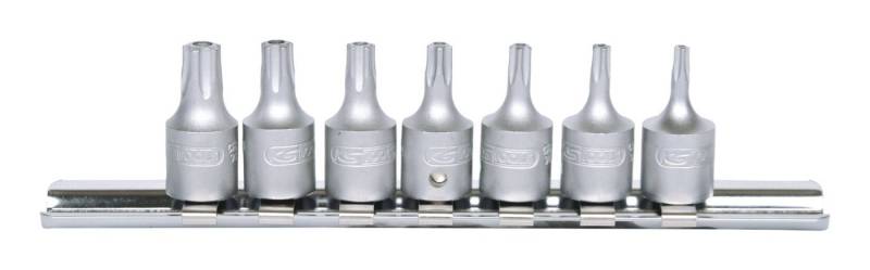 KS Tools Bit-Set, 7-St., 1/4" Stecknuss-Satz f. Fünfstern-Schrauben, 7-teilig KS Tools Bit-Set, 7-St., 1/4" Stecknuss-Satz f. Fünfstern-Schrauben, 7-teilig von KS Tools