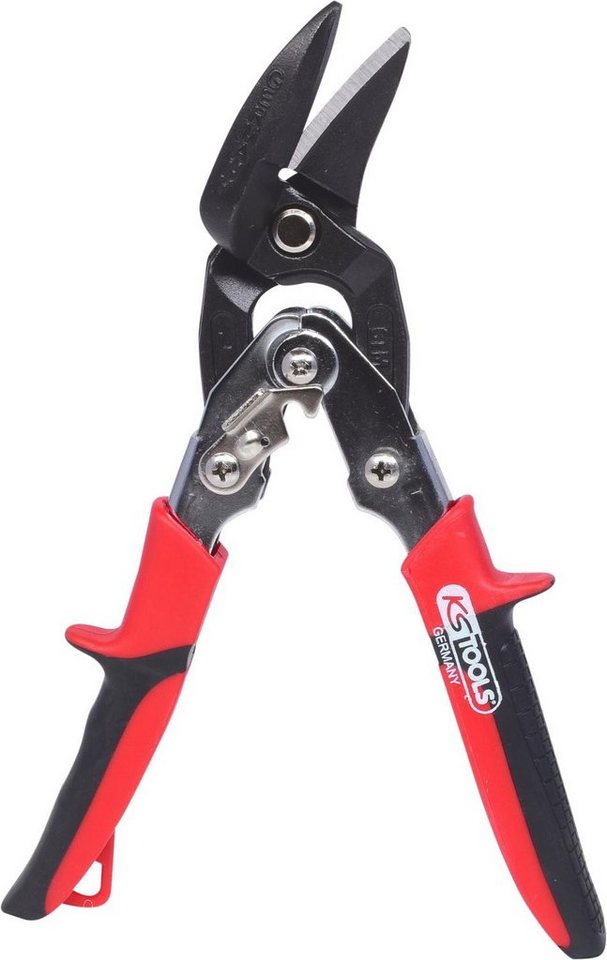 KS Tools Blechschere Figuren-Durchlaufschere, linksschneidend von KS Tools