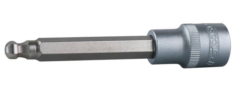 KS Tools Bohrer- und Bitset 1/2" Bit-Stecknuss Innensechskant mit Kugelkopf, lang, 5 mm KS Tools Bohrer- und Bitset 1/2" Bit-Stecknuss Innensechskant mit Kugelkopf, lang, 5 mm von KS Tools