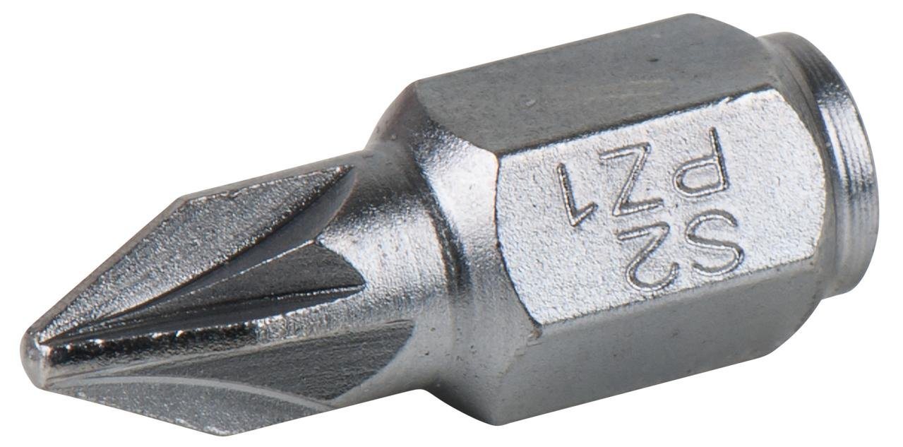 KS Tools Bohrer- und Bitset 1/4" Mini-Bit für Kreuz-Schlitz-Schrauben PZ 2, 18 mm von KS Tools