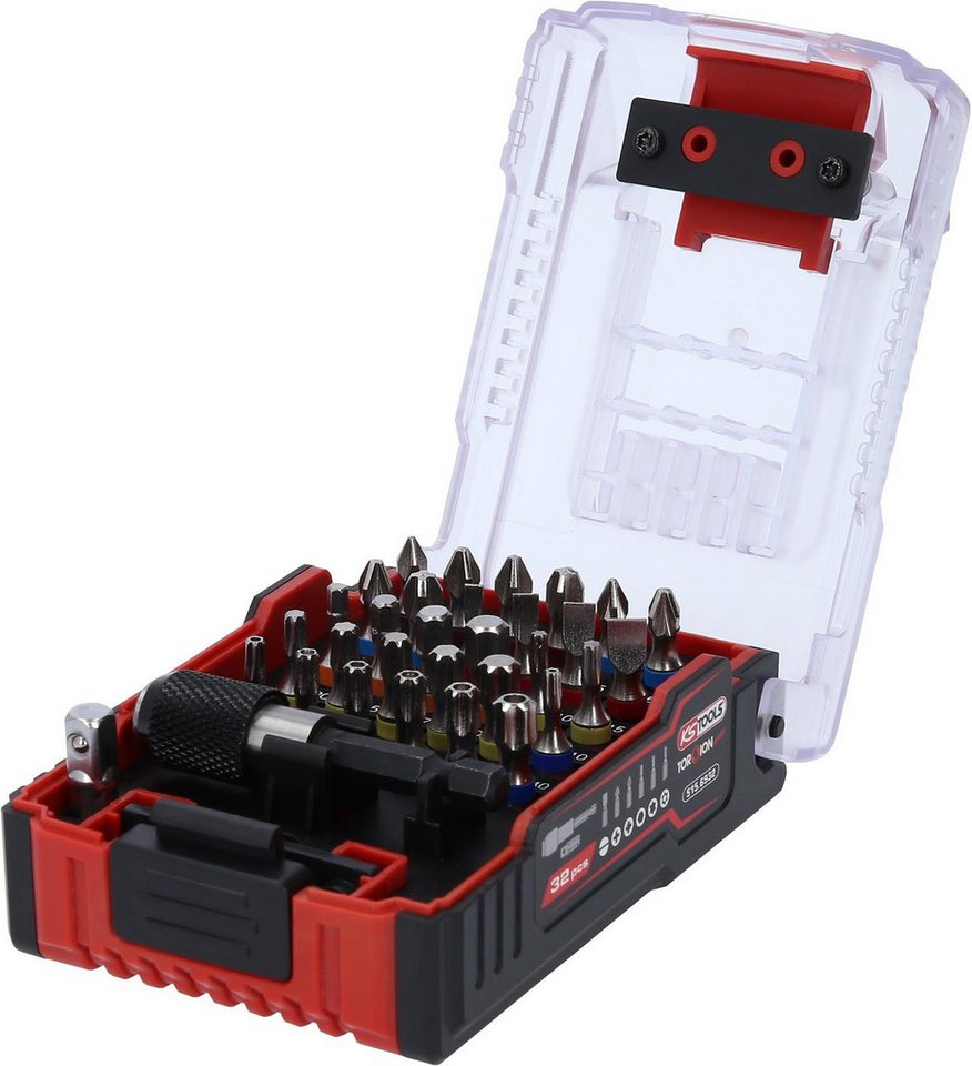KS Tools Bohrer- und Bitset 1/4" TORSIONpower Bit-Satz im eMONSTER-Akku-Design, 32-tlg KS Tools Bohrer- und Bitset 1/4" TORSIONpower Bit-Satz im eMONSTER-Akku-Design, 32-tlg von KS Tools