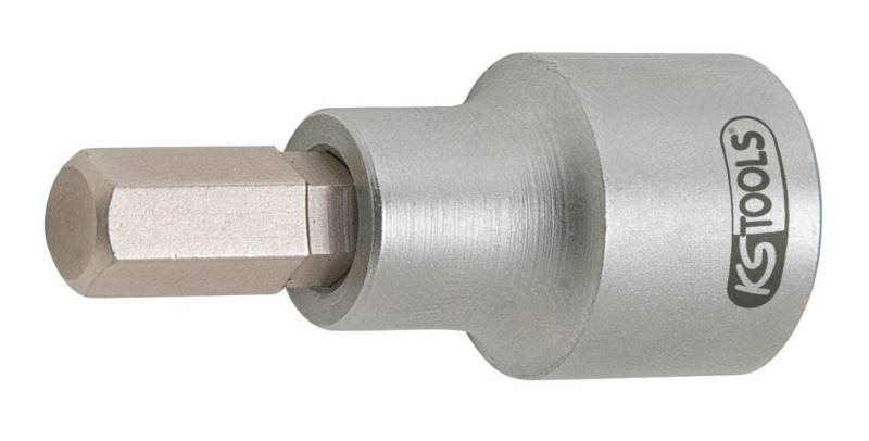KS Tools Bohrer- und Bitset 3/8" Bit-Stecknuss für Innensechskant-Schrauben am Bremssattel, 7mm von KS Tools