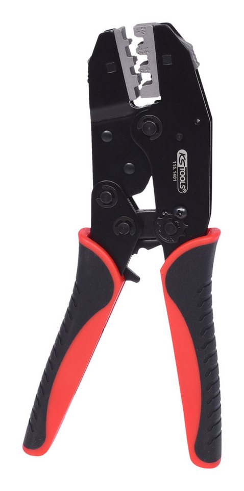 KS Tools Crimpzange, Für Steckhülsen Ø 0,5-6mm² KS Tools Crimpzange, Für Steckhülsen Ø 0,5-6mm² von KS Tools