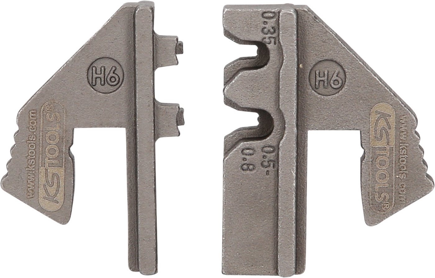 KS Tools Crimpzange Crimp-Einsatz für Delphi mit Dichtung Ø 0,35/0,5-0,8 mm² (115.1432) von KS Tools