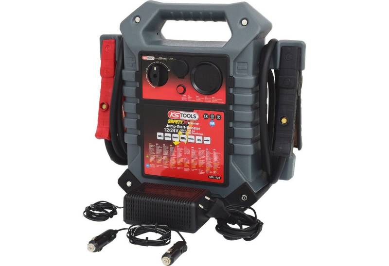 KS Tools Drehmomentschlüssel KS TOOLS 12 V + 24 V Batterie-Booster mobiles Starthilfegerät 1.4... von KS Tools