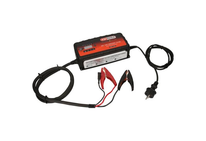 KS Tools Drehmomentschlüssel KS TOOLS 12V + 24V SMARTcharger Hochfrequenz-Batterieladegerät 25... von KS Tools