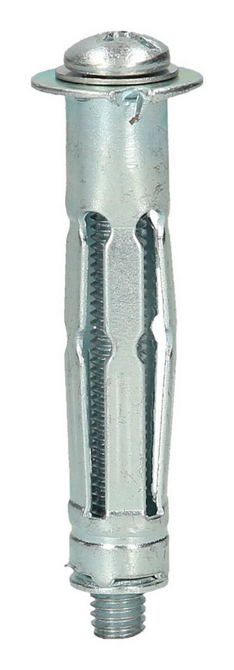 KS Tools Dübel-Set, (40-tlg), Sortiment Spreiz- und Ankerdübel, M4 x 20 mm - M6 x 52 mm, 40-teilig von KS Tools